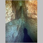 Aufstieg in zum hinteren Teil der Höhle